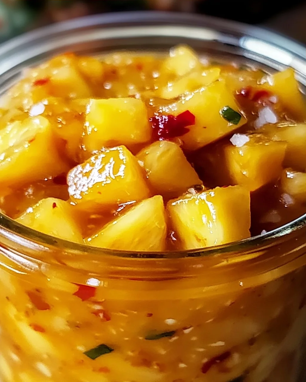 Ananas Habanero scharfe Sauce für Abenteuer im Geschmack