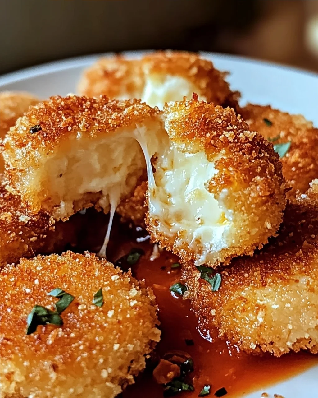 Blackstone frittierte Mozzarella für perfekte Snacks