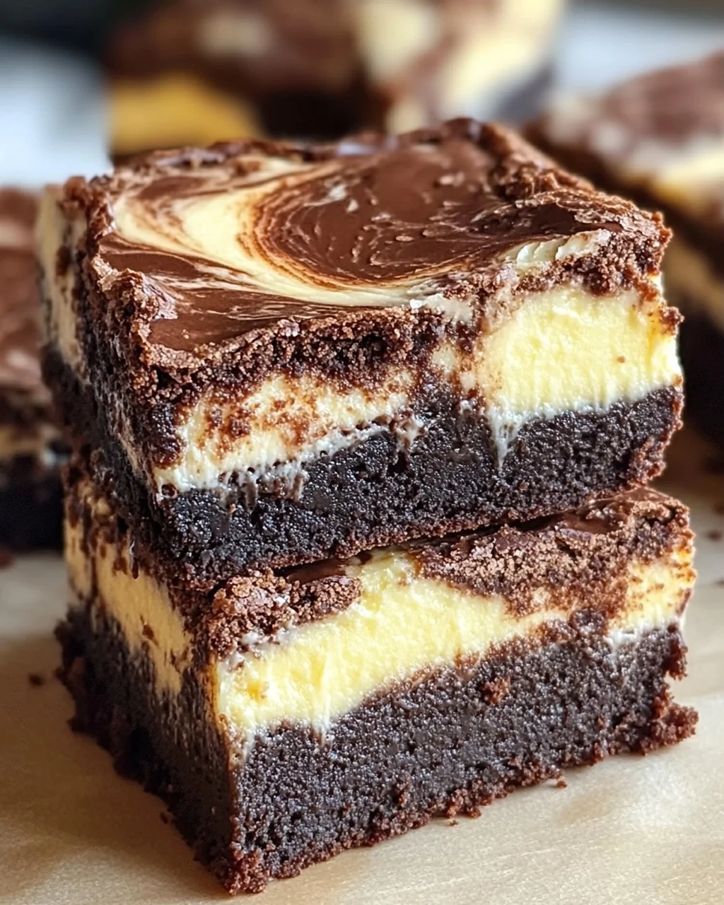 Cheesecake Brownies