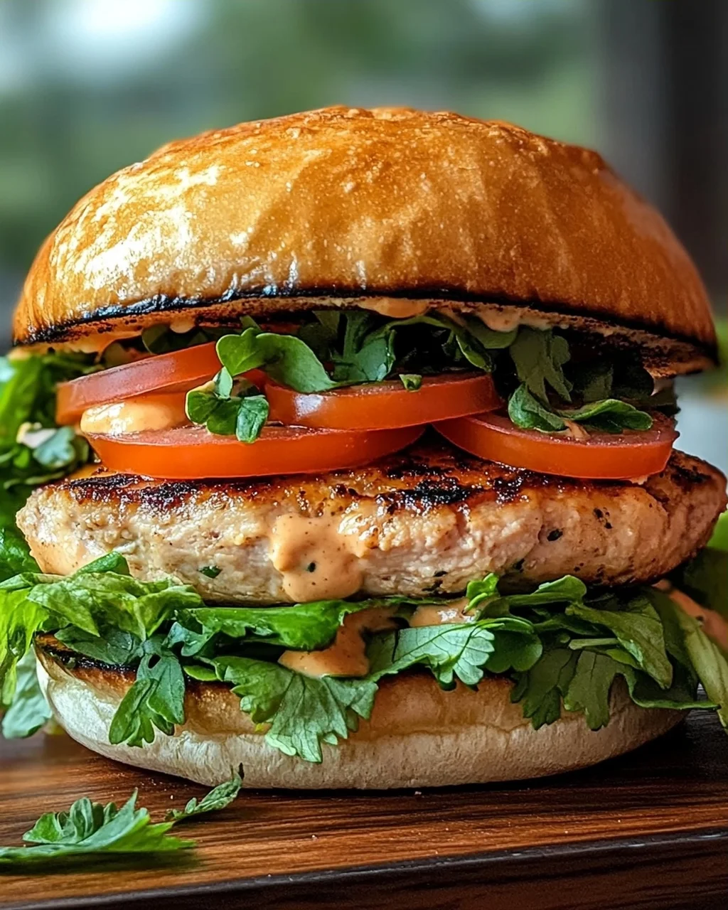 Erdnuss-Türkei-Burger – Gesund und super lecker!