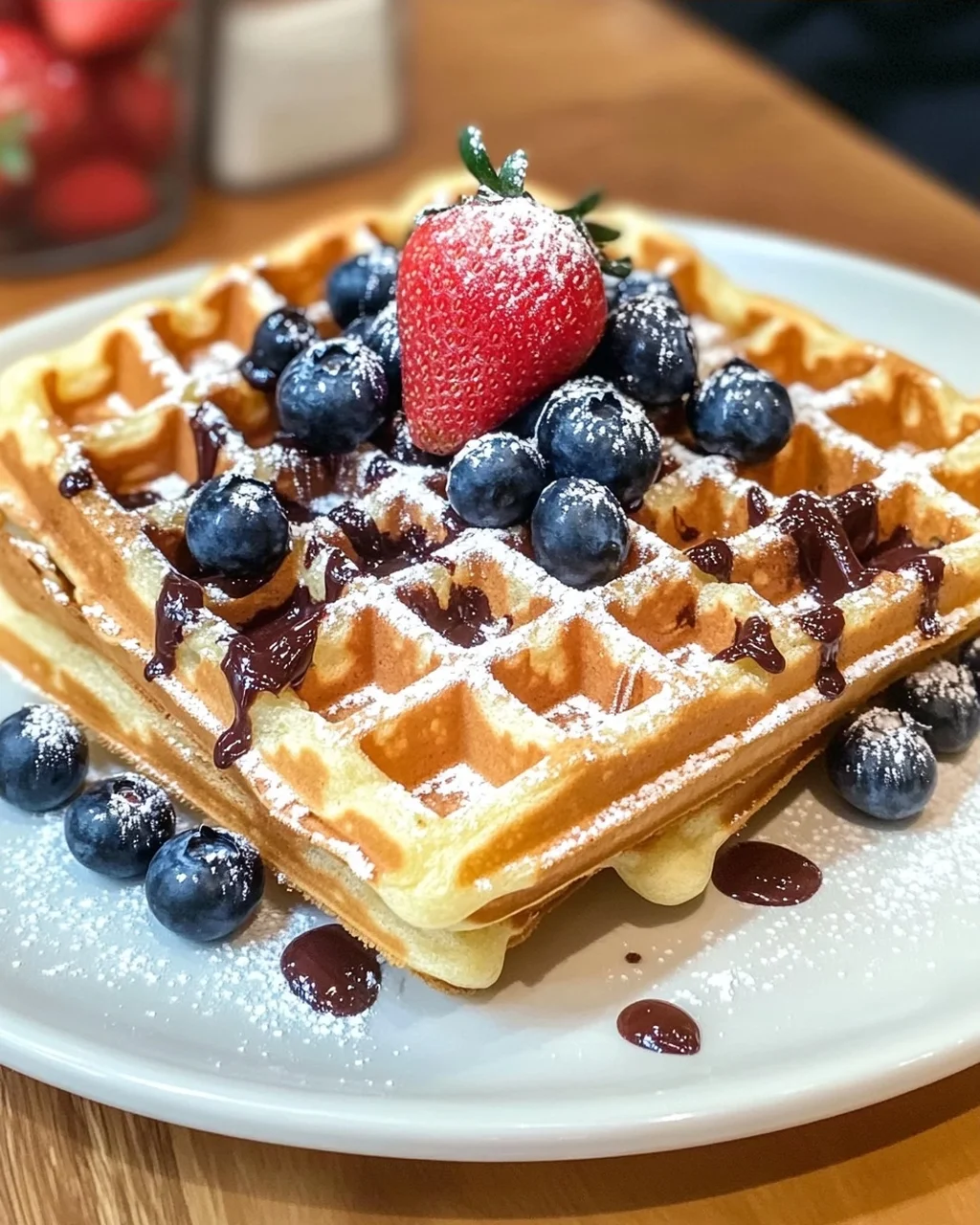 Fluffige Waffeln