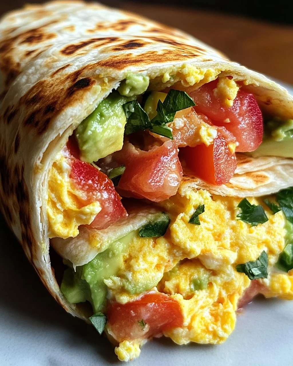 Frühstückswrap mit Ei