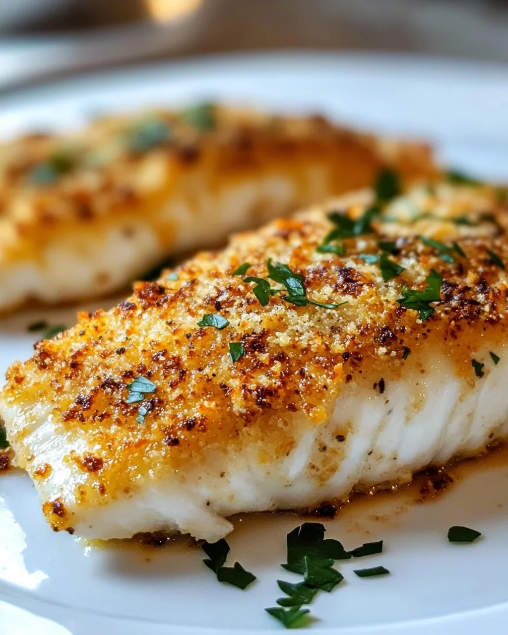 Gebackene Tilapia mit Parmesan-Kruste – Schnell & Knusprig!