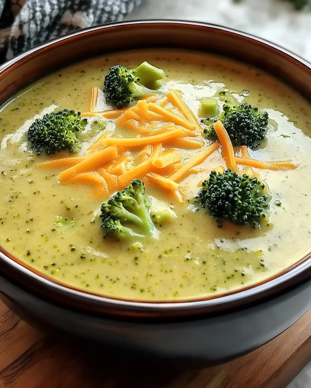 Geräucherte Gouda Brokkoli Suppe in 30 Minuten