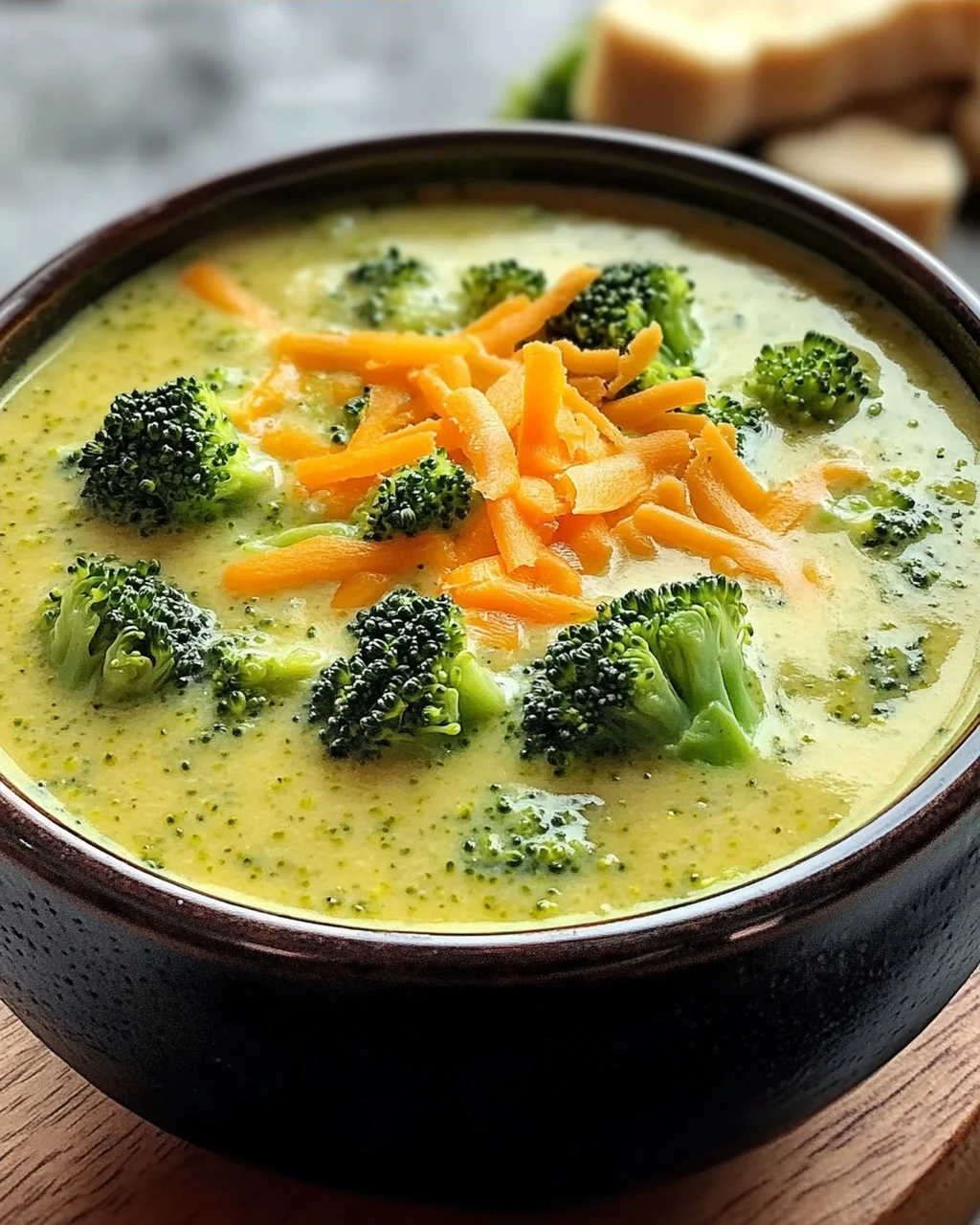 Geräucherte Gouda Brokkoli Suppe in 30 Minuten