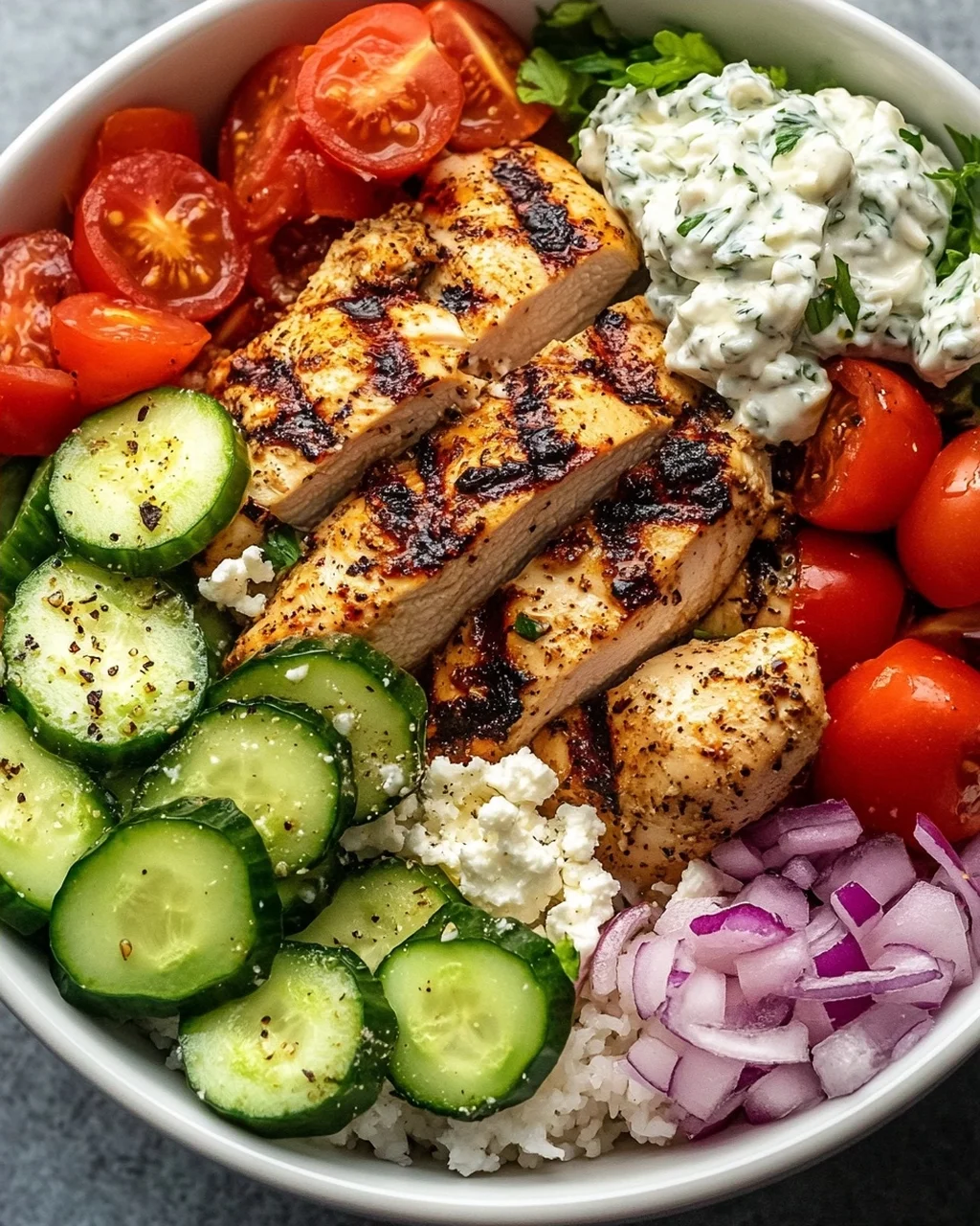 Greek Chicken Bowls Rezept – Einfach & Lecker Genießen!