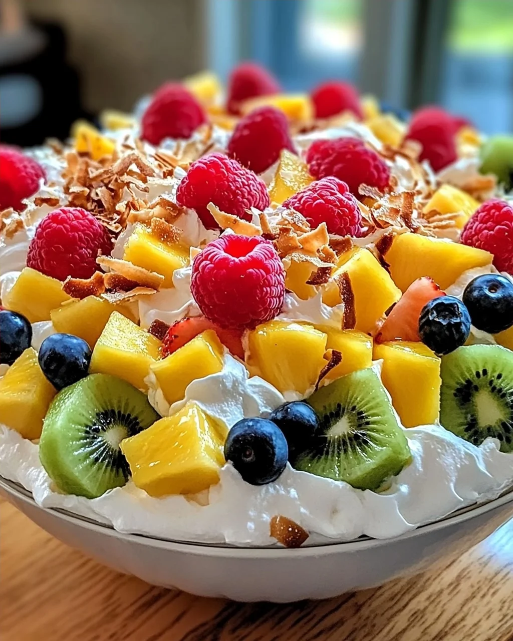 Hawaiian Käsekuchen Salat für den perfekten Sommergenuss