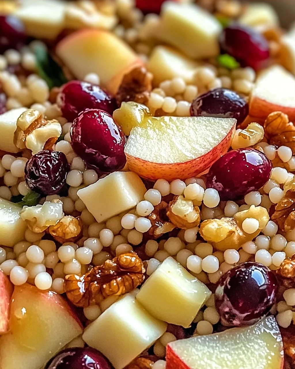 Honig Herbst Perlen Couscous Salat für dein Wohlfühlen