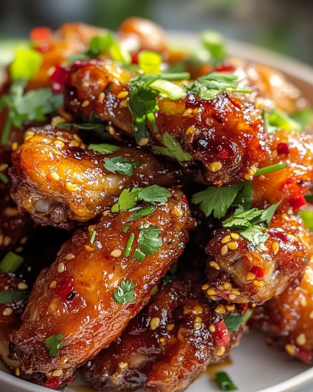 Hot Honey Chicken Wings mit Knoblauch & Chili – Süß-scharf!
