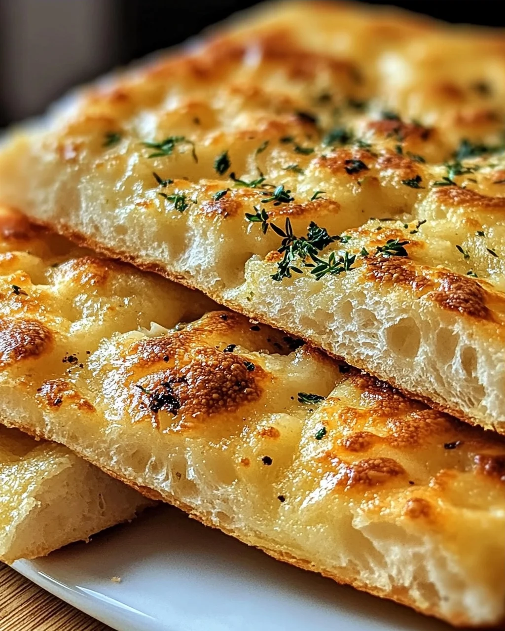 Hüttenkäse Fladenbrot