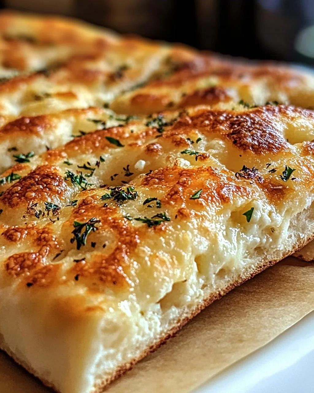 Hüttenkäse Fladenbrot