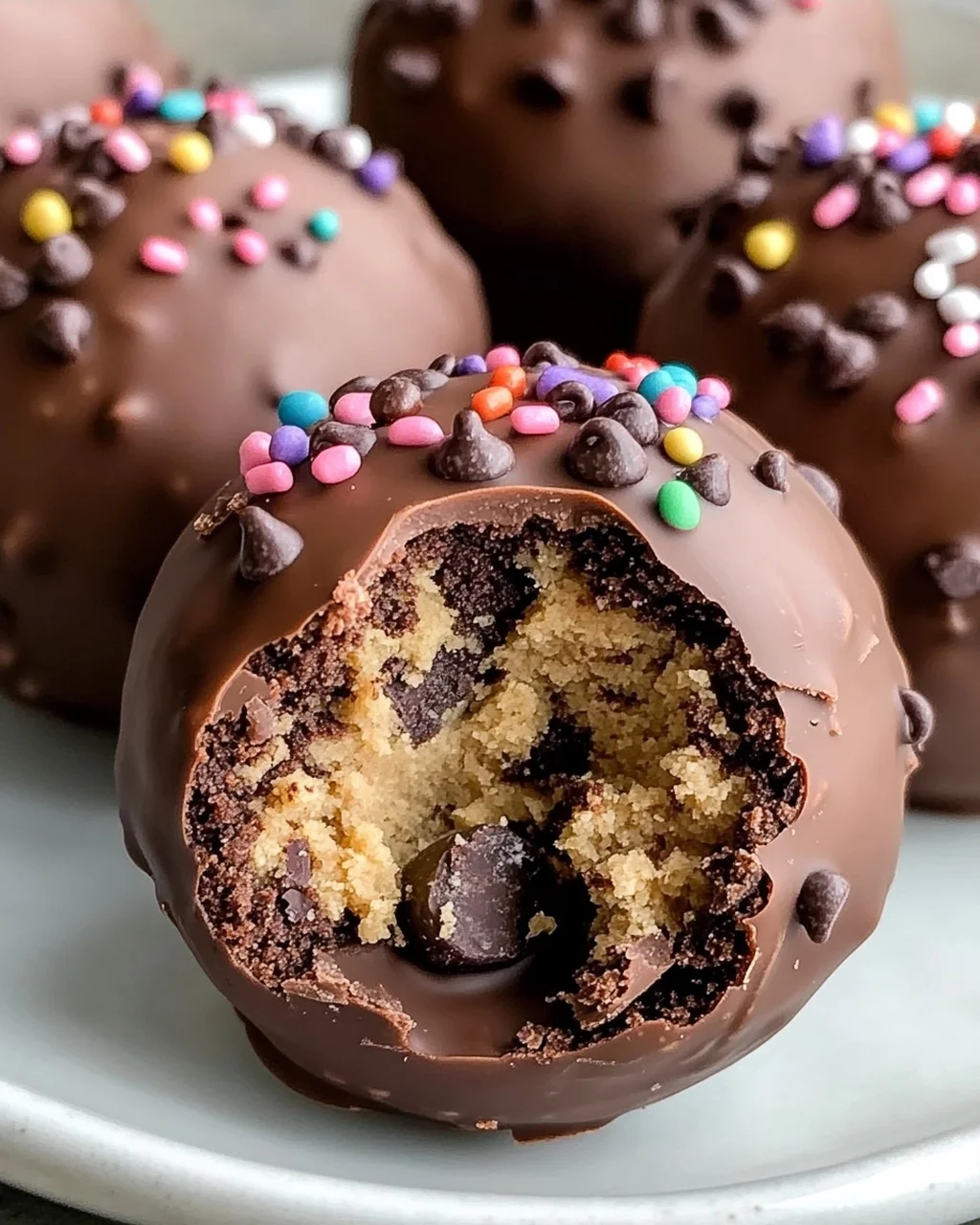 Keksteig-Brownie-Bomben ohne Backen: Dein Schokochip-Traum!