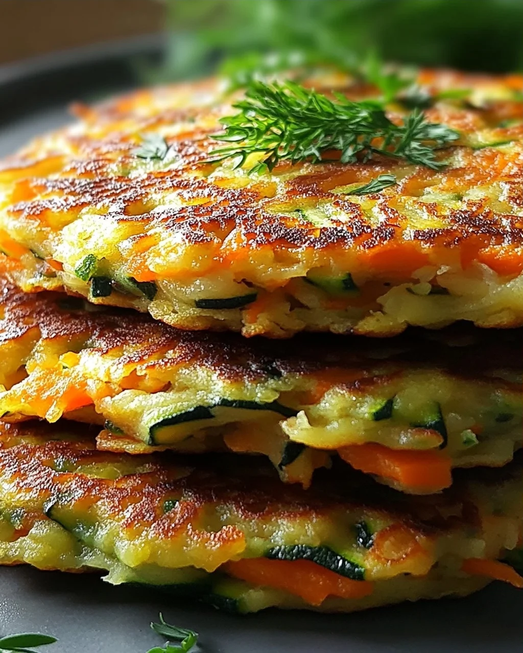 Keto Gemüse-Pfannkuchen