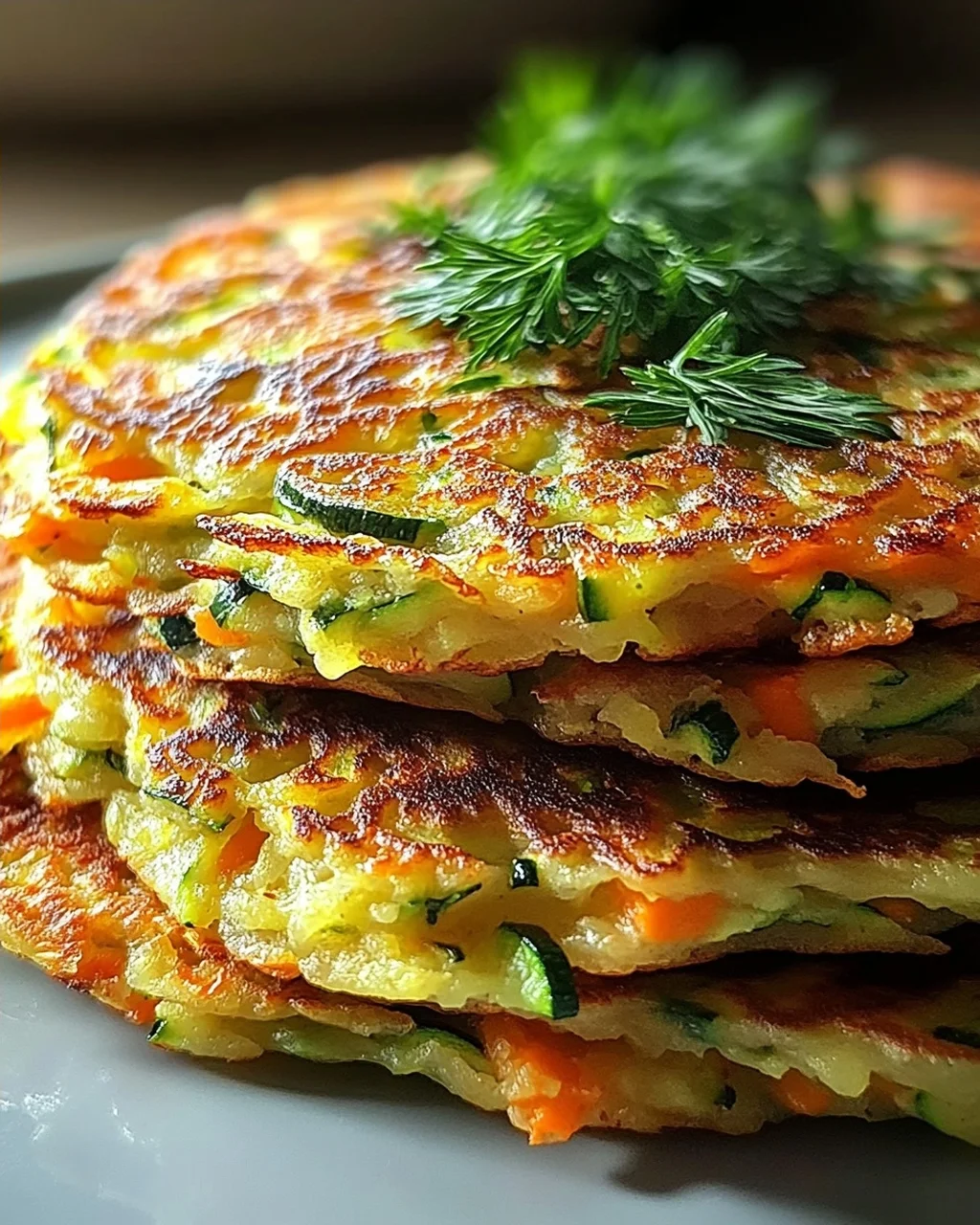 Keto Gemüse-Pfannkuchen