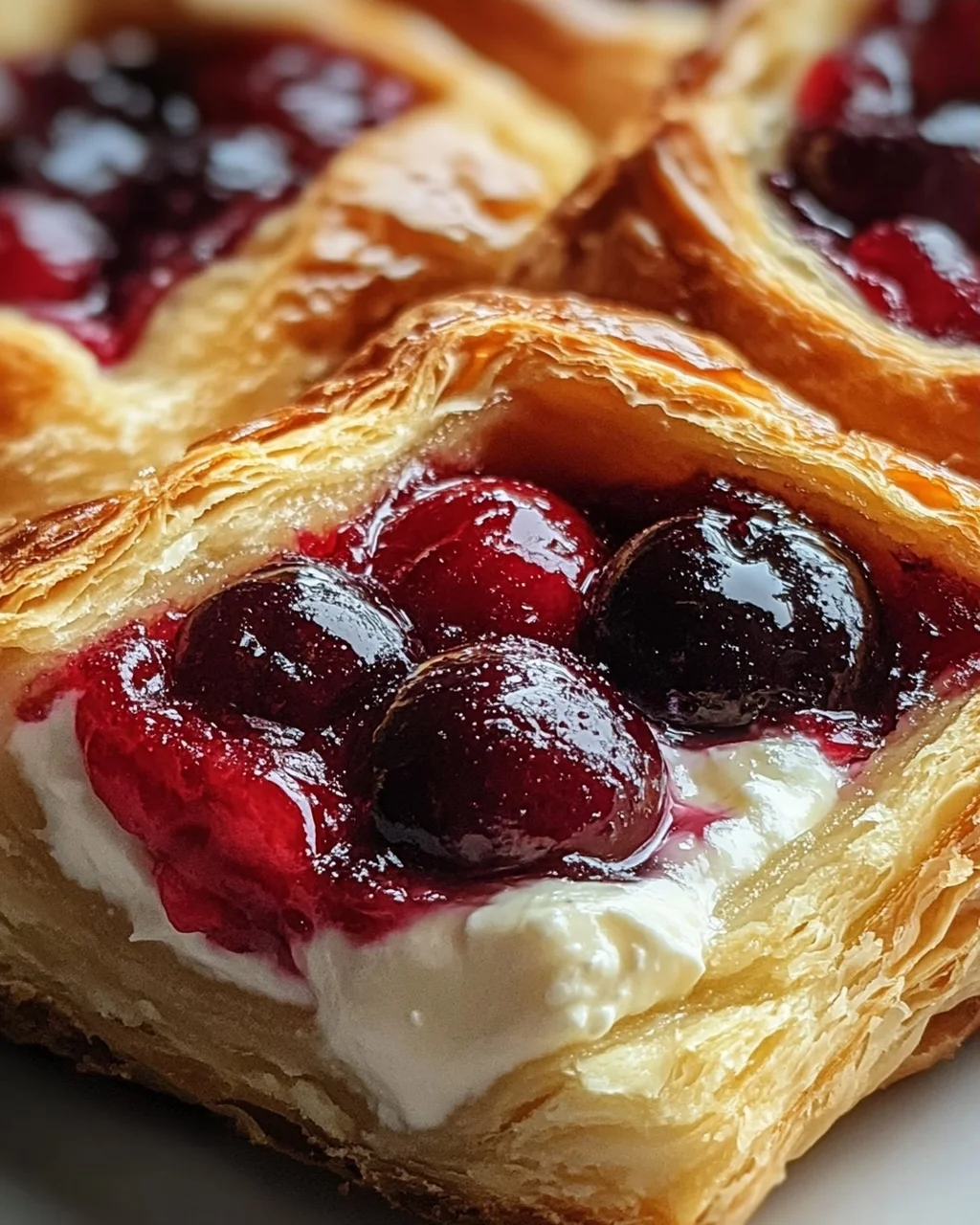 Kirsche Frischkäse Danish