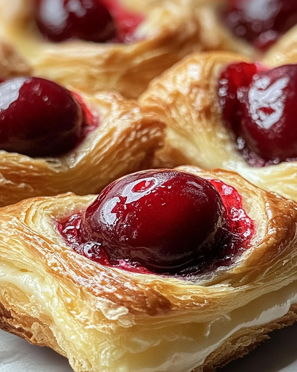 Kirsche Frischkäse Danish