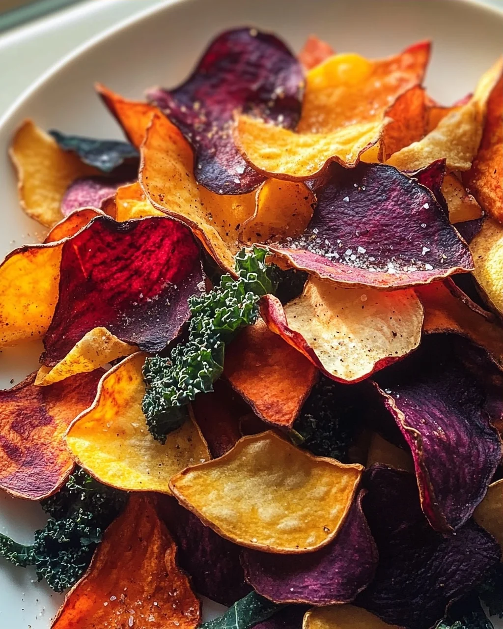 Knusprige Gemüsechips: Gesund, lecker & einfach aus dem Ofen!