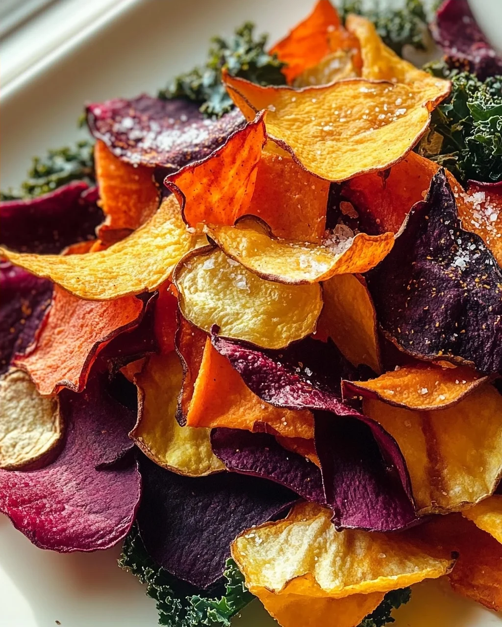 Knusprige Gemüsechips: Gesund, lecker & einfach aus dem Ofen!