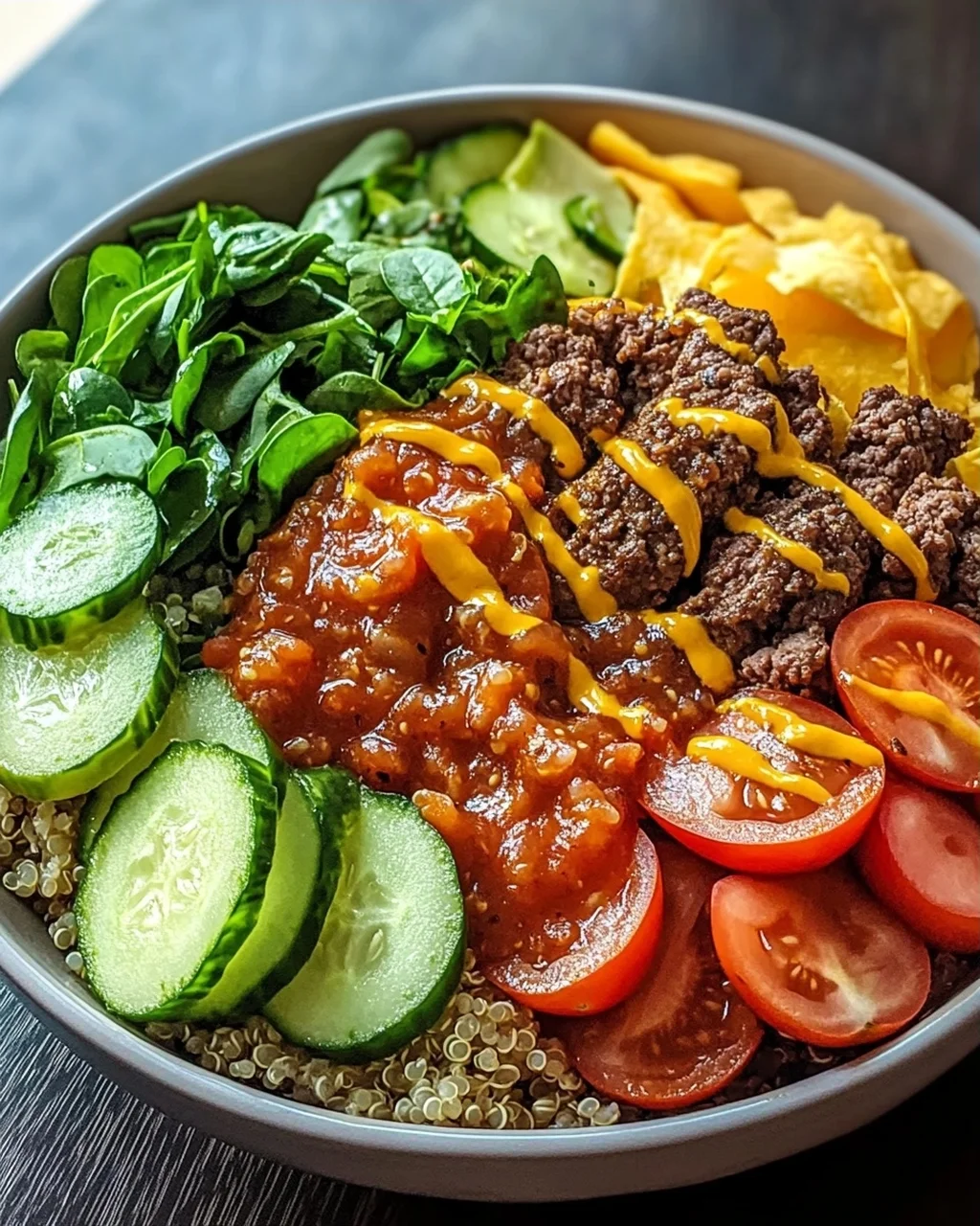Köstliche Burger Bowls: Würziges Rezept für Genuss!