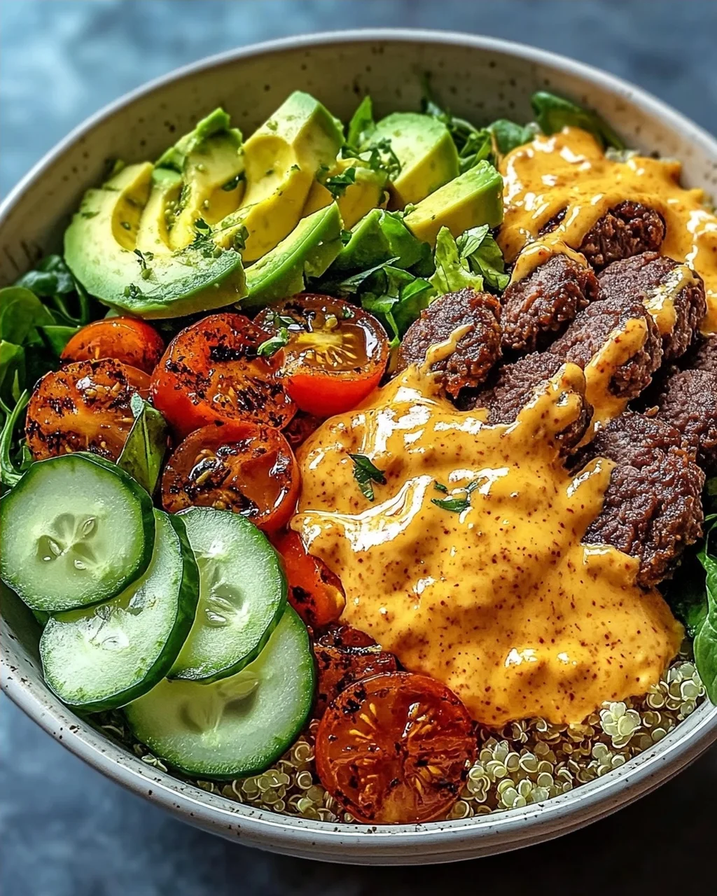Köstliche Burger Bowls: Würziges Rezept für Genuss!