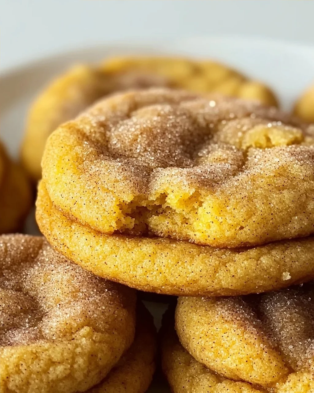 Kürbis Snickerdoodle Cookies