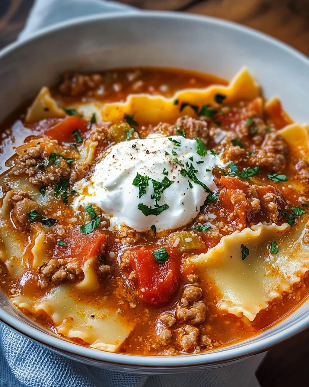 Lasagne-Suppe
