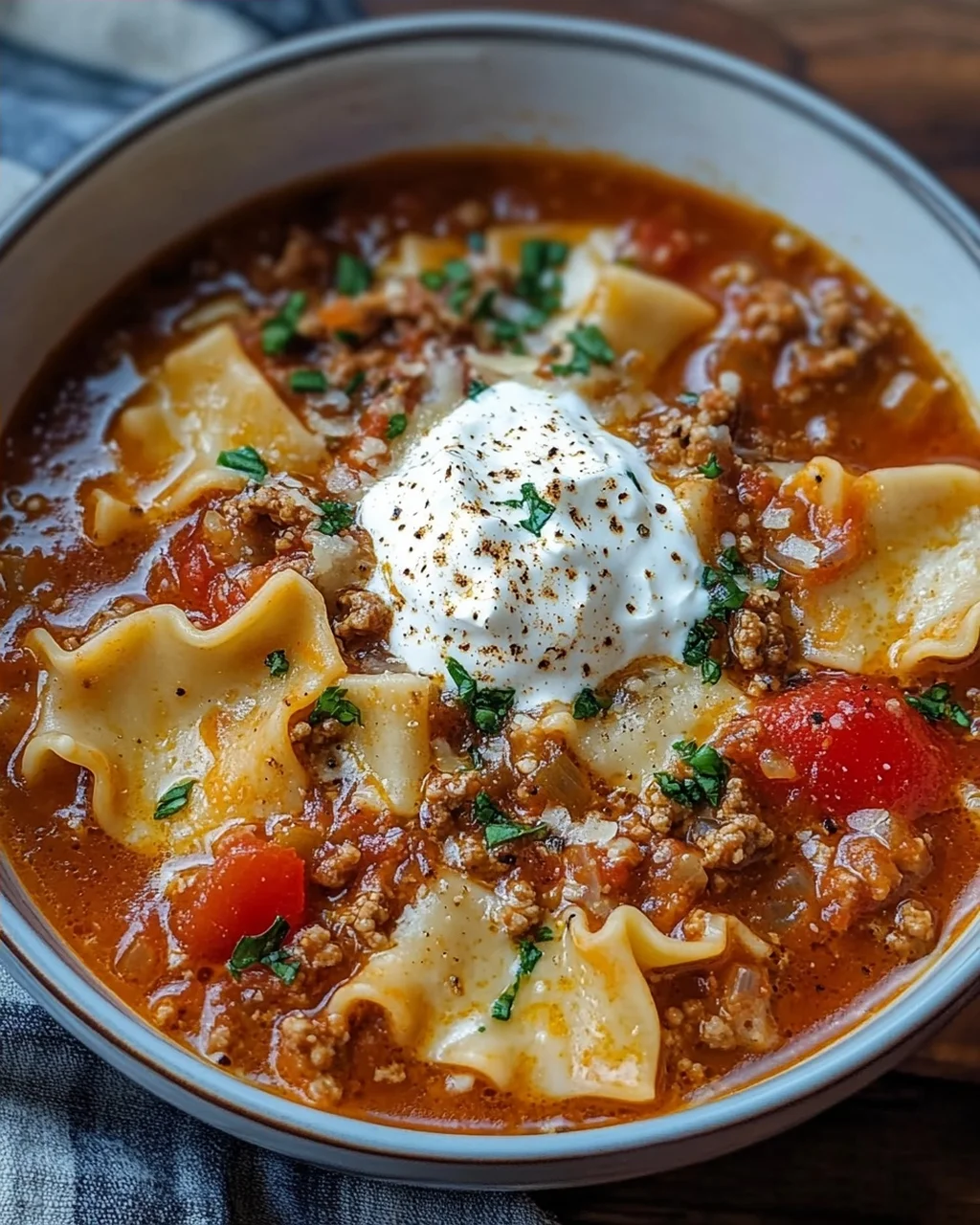 Lasagne-Suppe