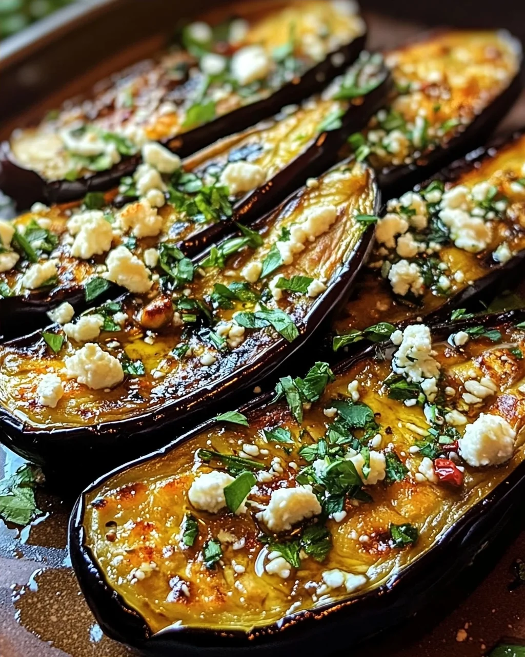 Mediterrane Geröstete Aubergine