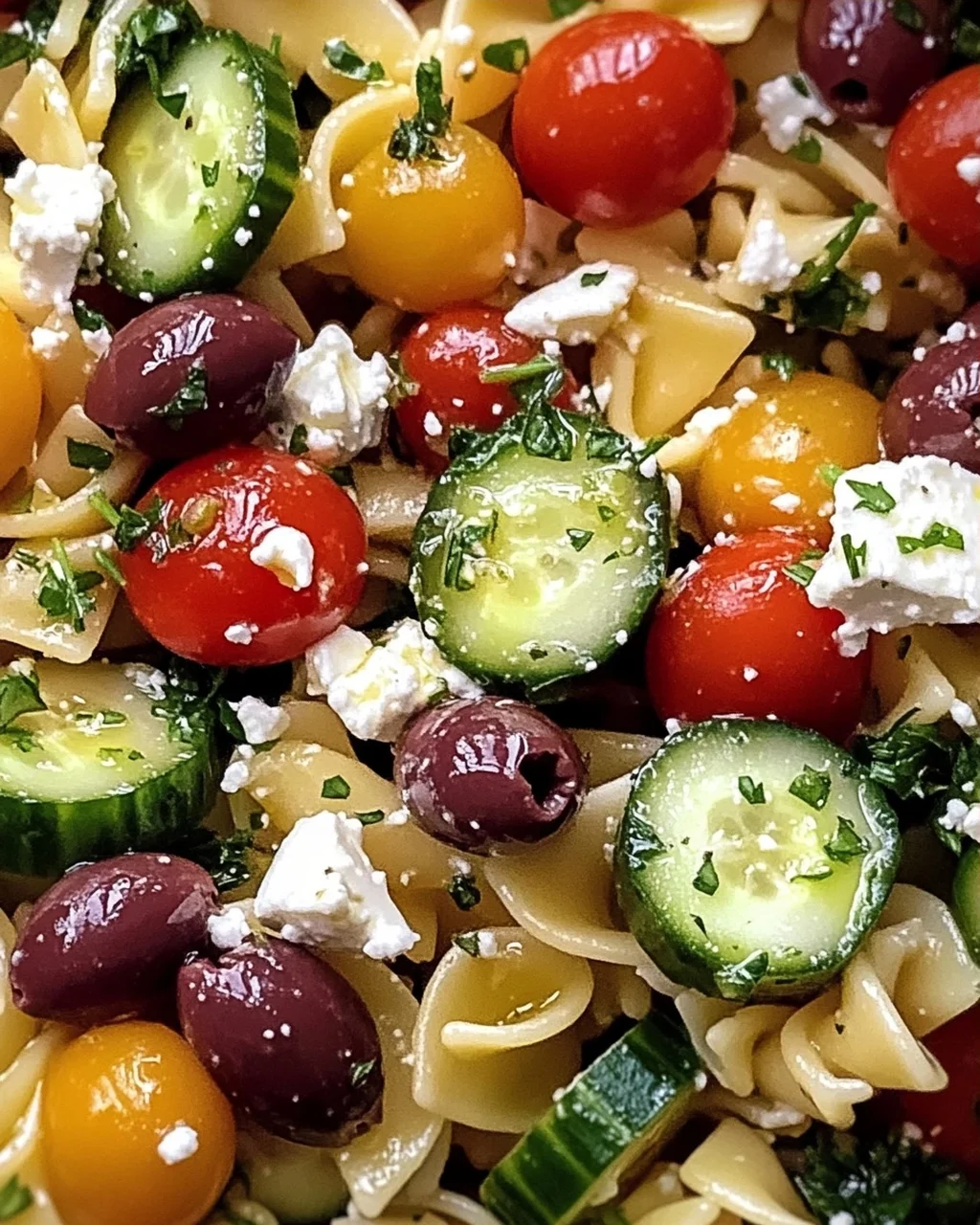 Mittelmeer-Pasta-Salat: Frisch und lecker genießen