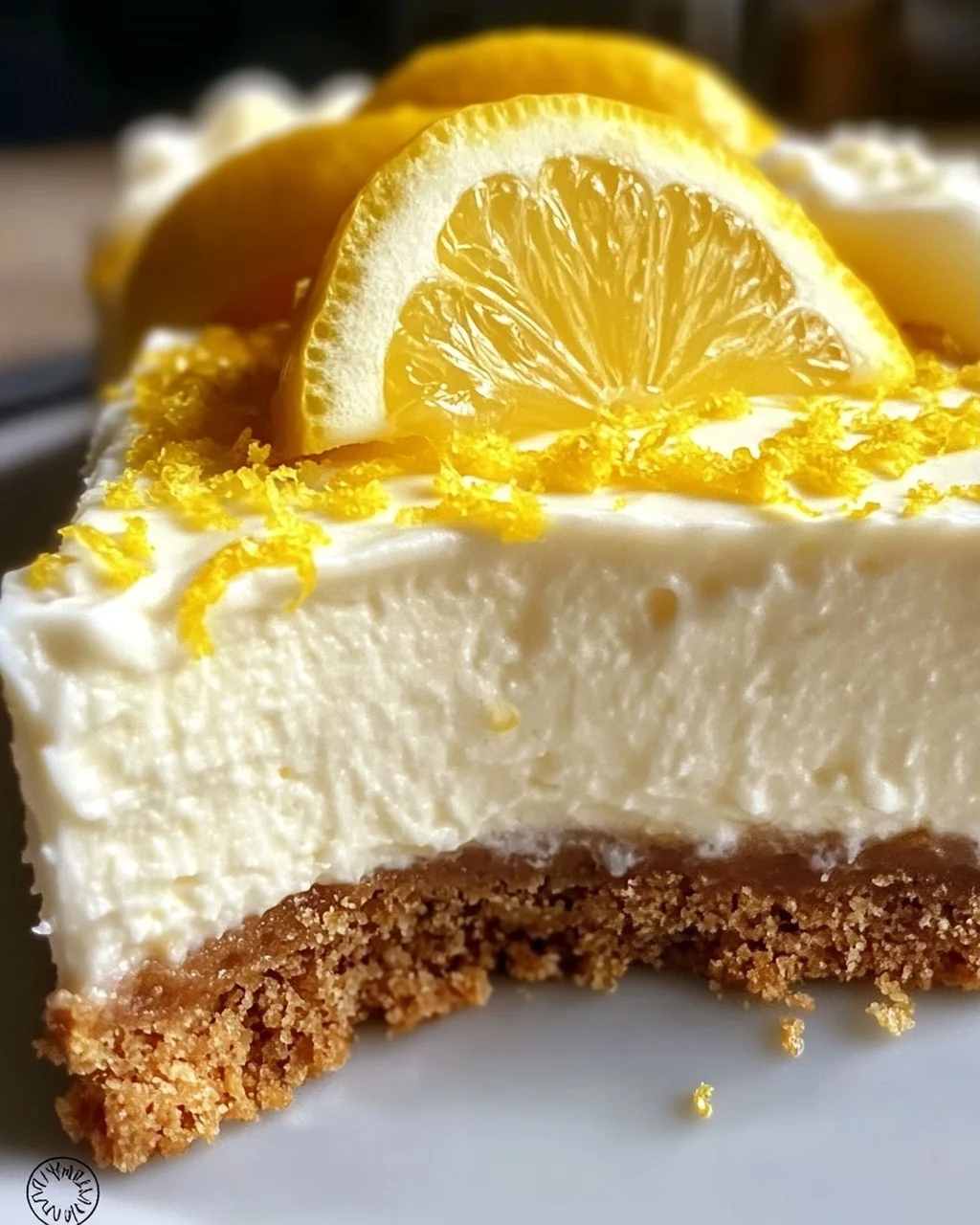 No-Bake Zitronen Käsekuchen
