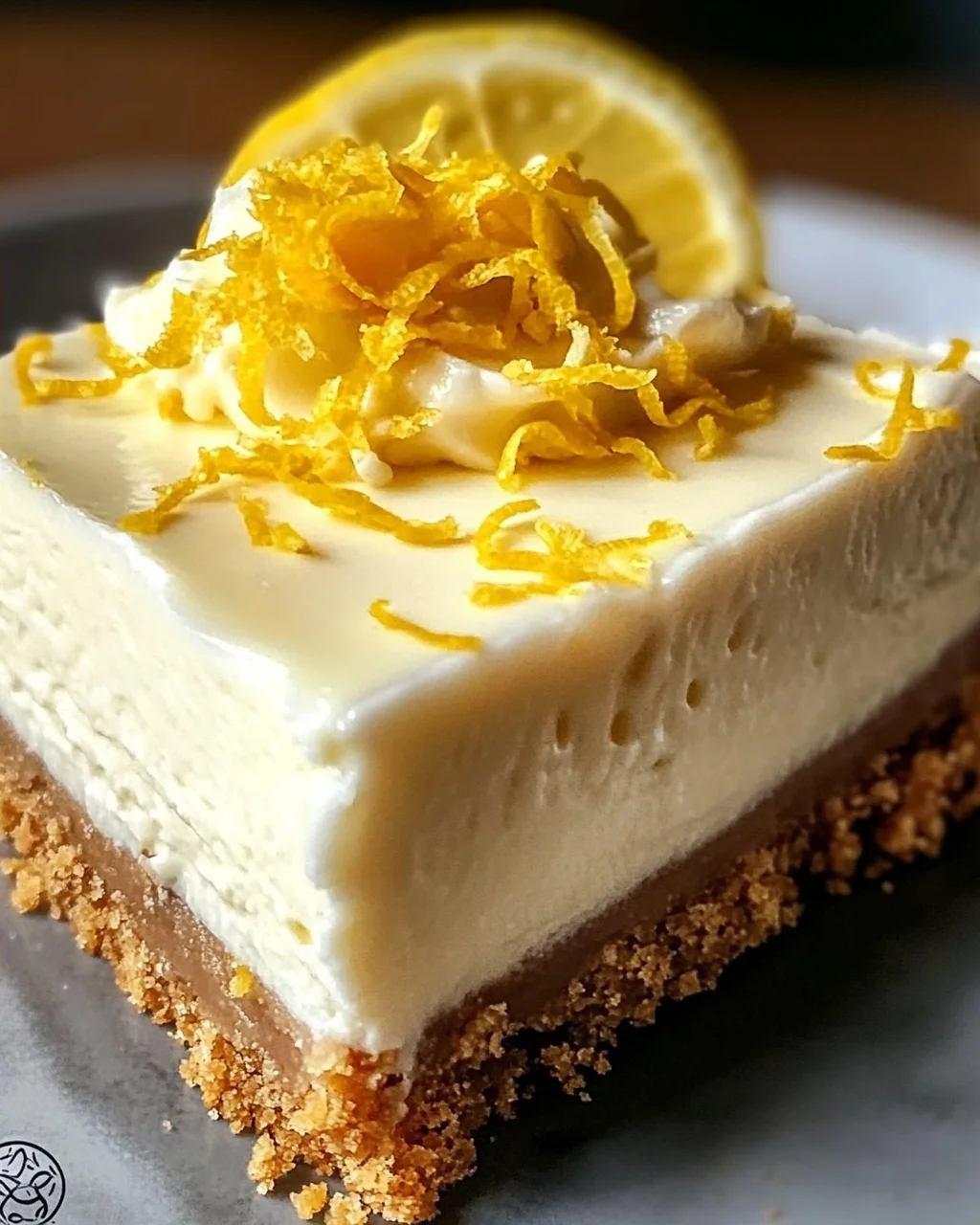No-Bake Zitronen Käsekuchen