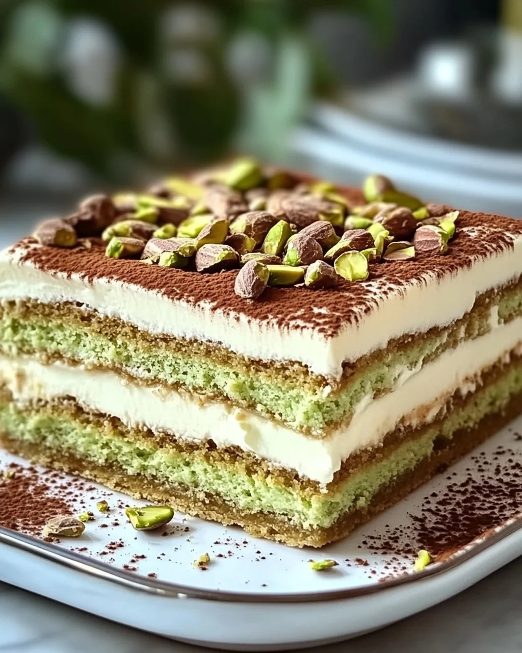 Pistazien-Tiramisu: Das no-bake Dessert für Genießer