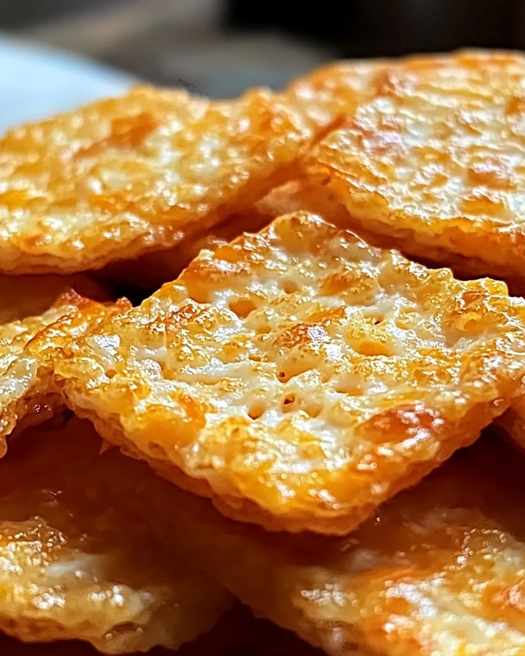 Reis-Krispie-Cheddar-Cracker für den perfekten Snack