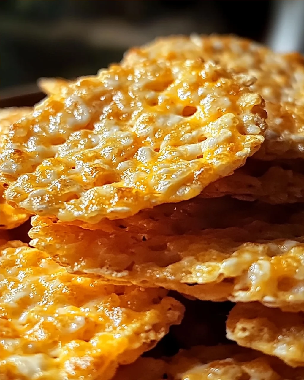 Reis-Krispie-Cheddar-Cracker für den perfekten Snack