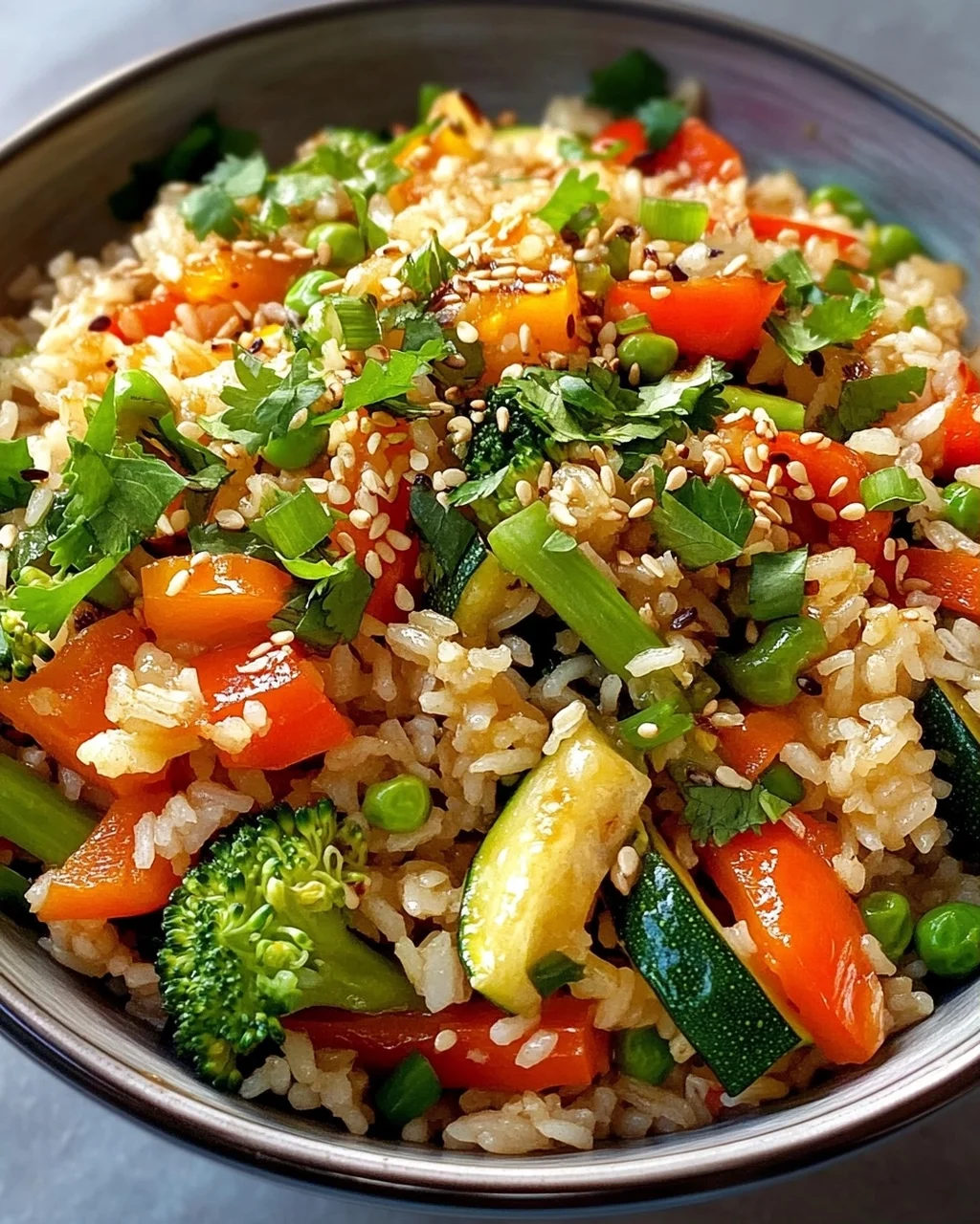 Sesame Gin Extrakt Gemüse-Reis: Lecker und gesund genießen!