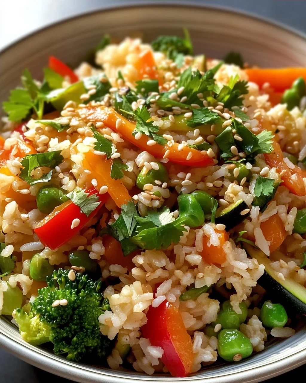 Sesame Gin Extrakt Gemüse-Reis: Lecker und gesund genießen!