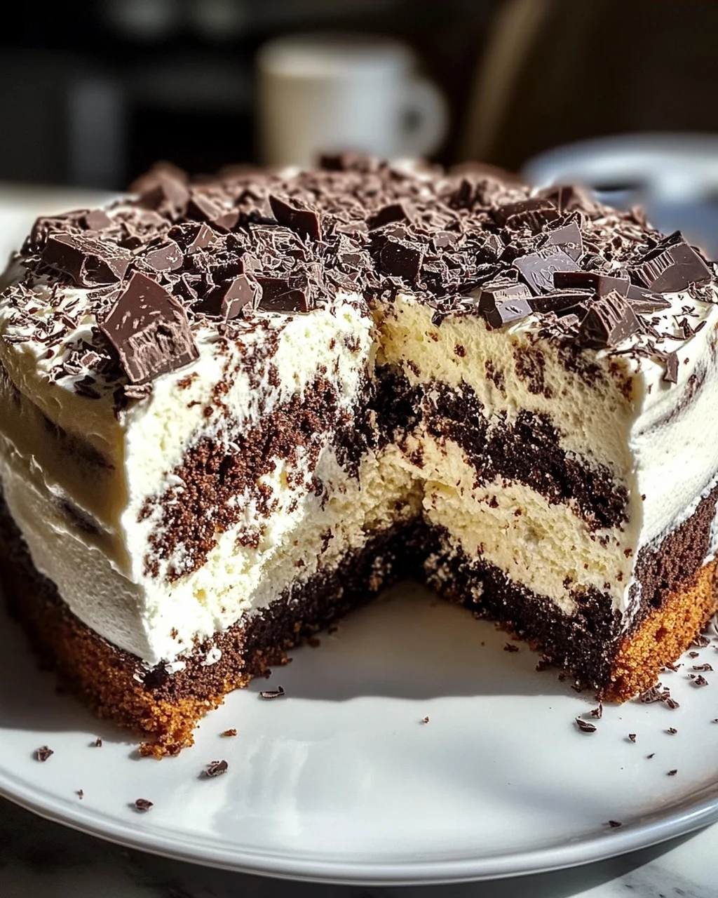 Stracciatella Cake