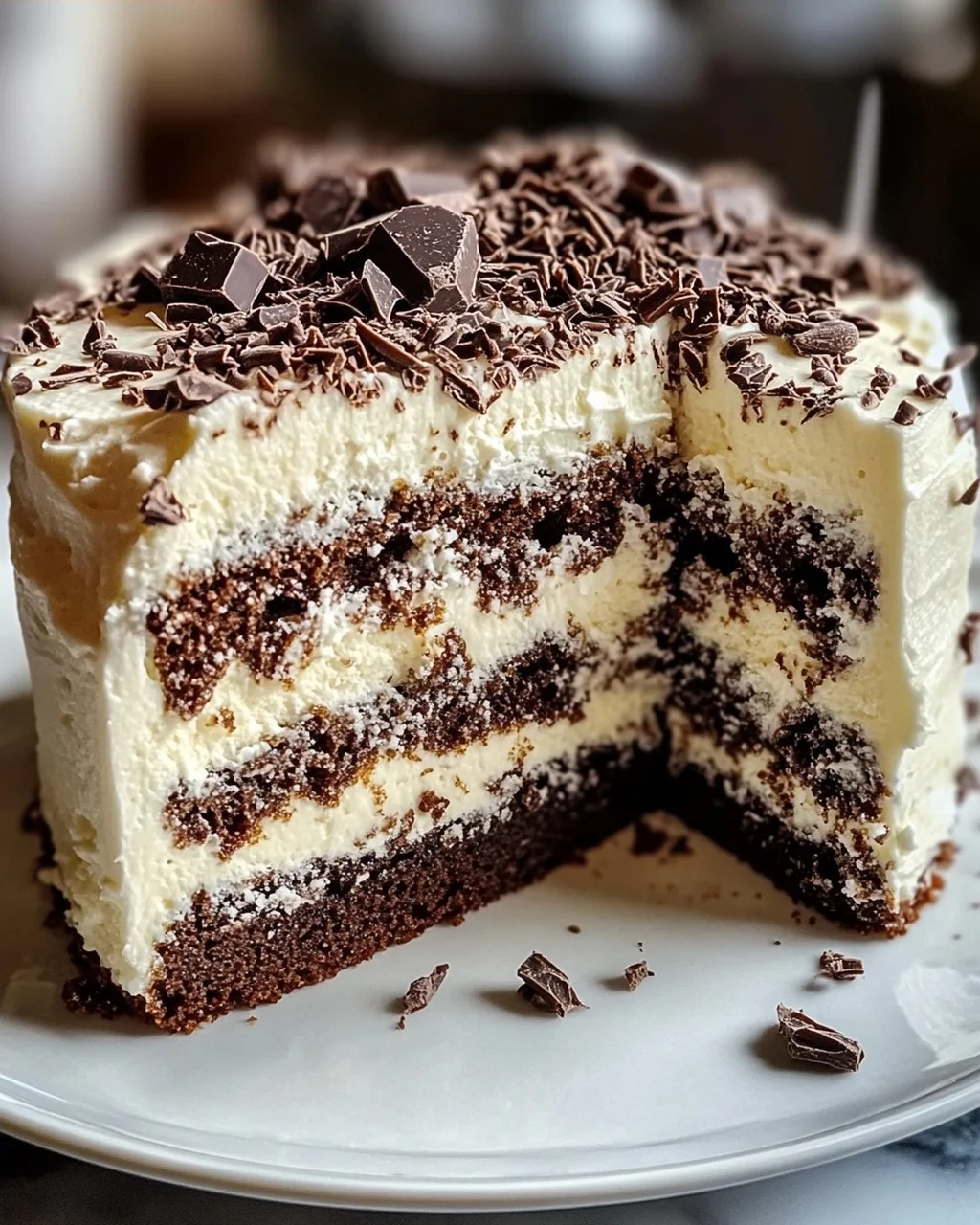 Stracciatella Cake