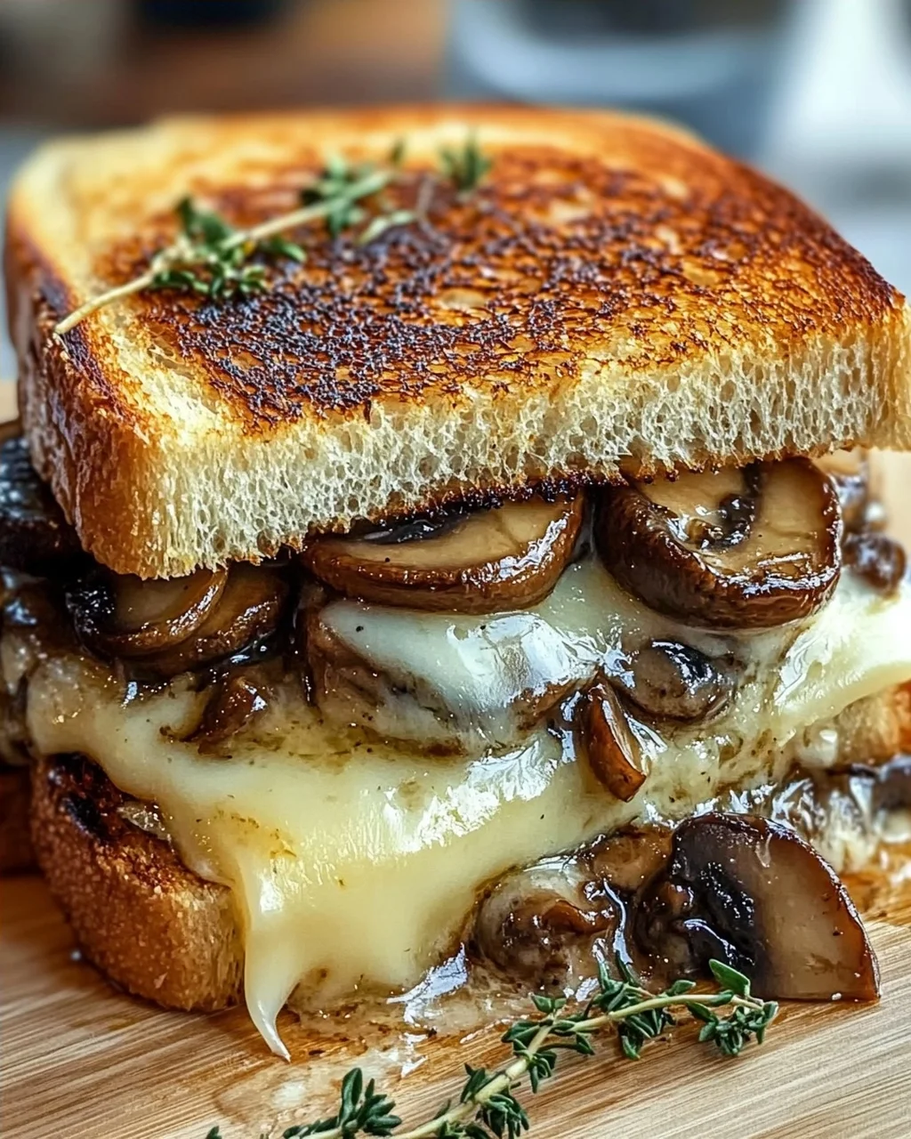 Swiss Mushroom Melt Sandwich: Das ultimative Rezept erleben!