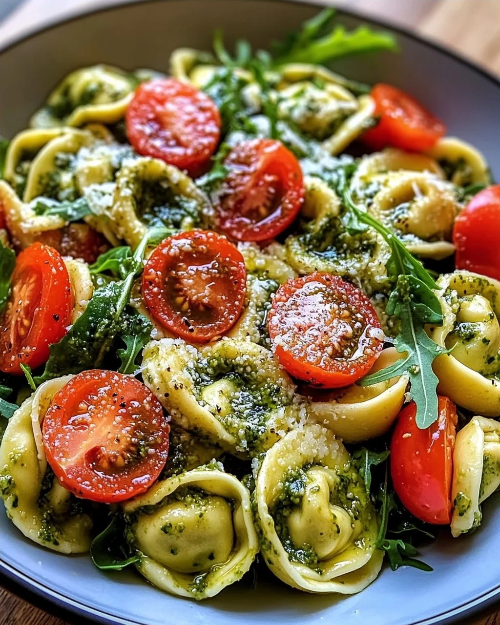 Tortellini-Salat mit Pesto