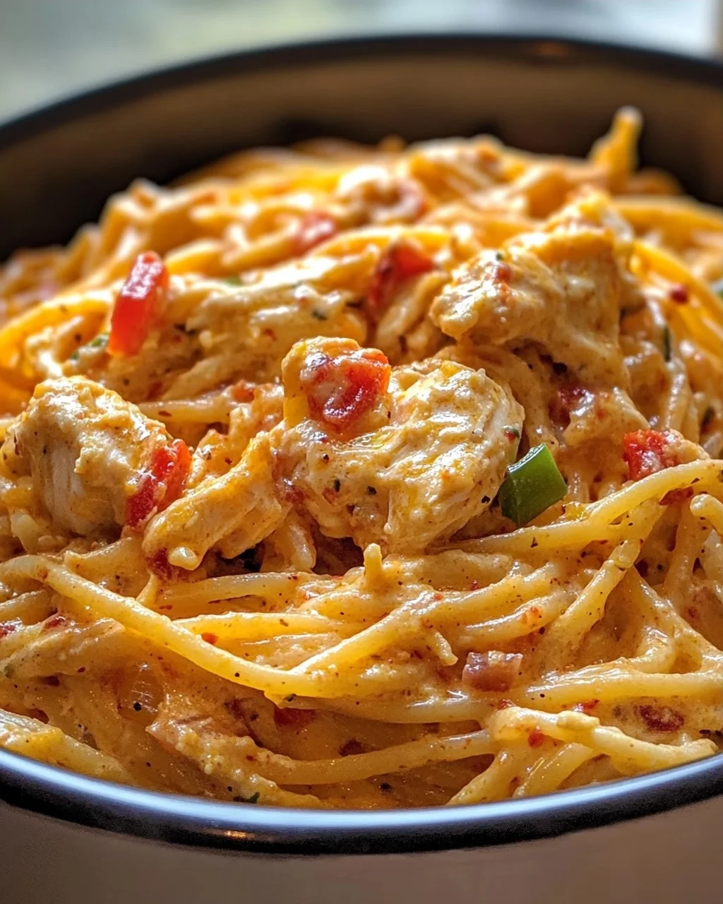 Ultimative Crockpot Hähnchen Spaghetti – Lecker & Einfach!
