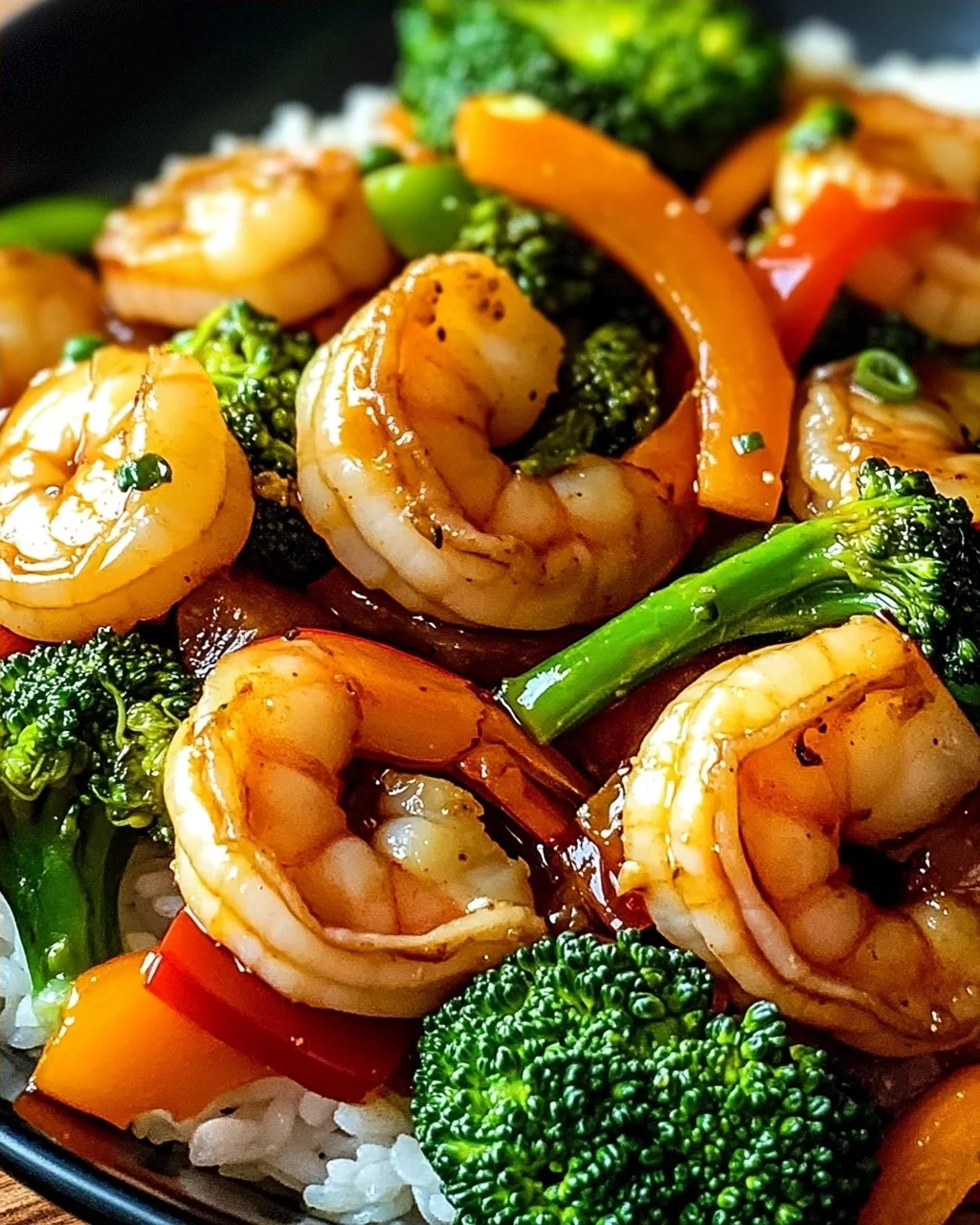 Unwiderstehliches Teriyaki Garnelen Stir Fry in Minuten
