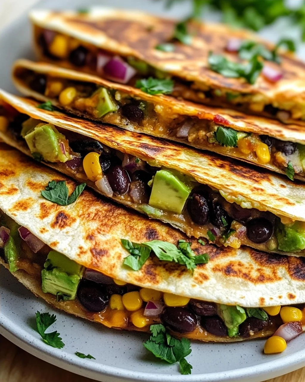 Vegane Quesadillas mit Bohnen & Avocado – Schnell & lecker!