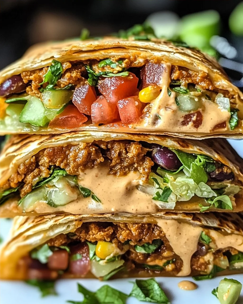 Veganer Crunchwrap Supreme – Knuspriger Genuss für alle!