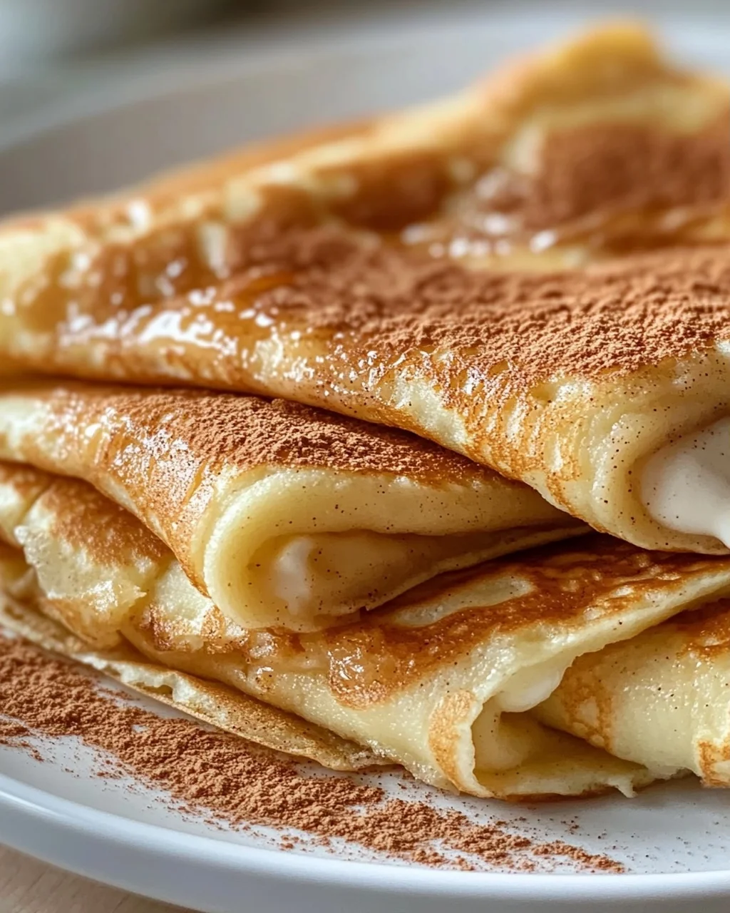 Zimtrollen-Protein-Crêpes