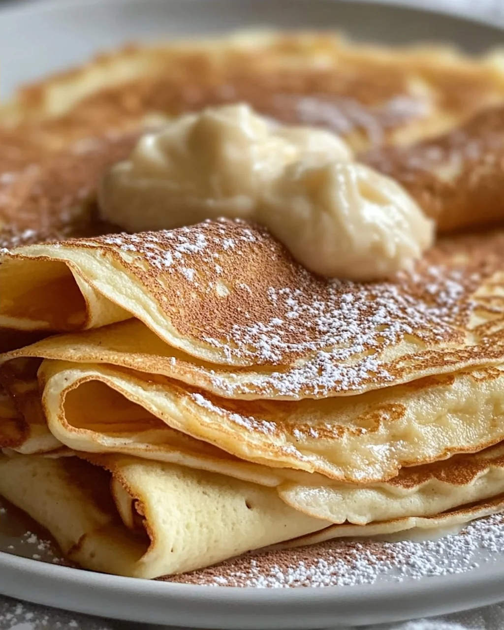 Zimtrollen-Protein-Crêpes